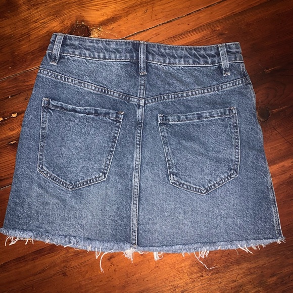 We the Free Denim mini skirt - Picture 3 of 5